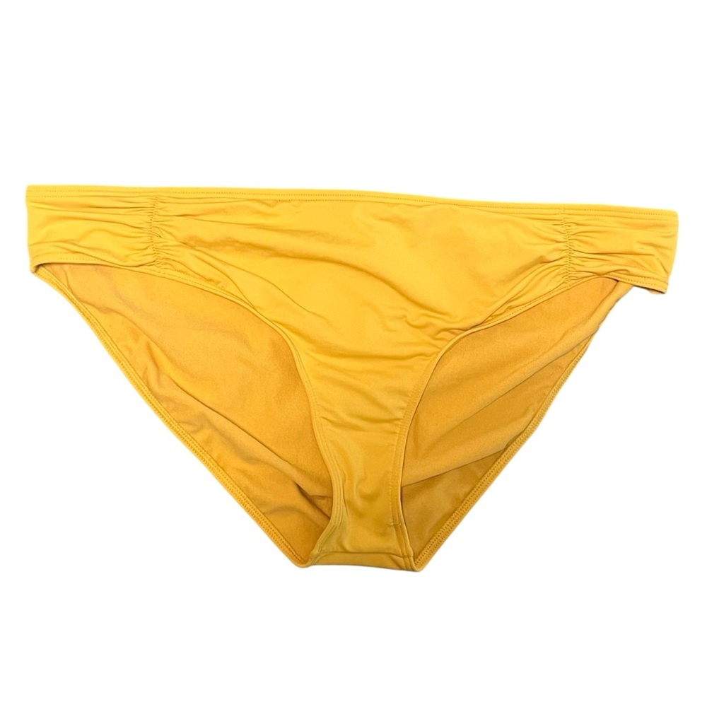 Roxy Light Yellow Orange Mustard Swim Bottom Size XL